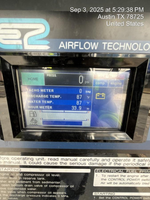 2025 AIRMAN PDSF375DP-6E1