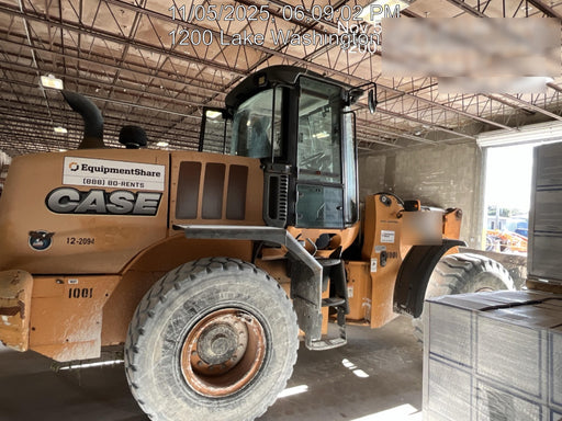 2016 Case 721F CLOSED CAB, JRB 416 STYLE HYD COUPLER