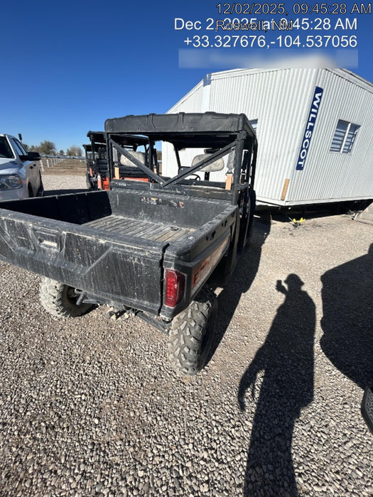 2021 Polaris Pro XD 4000D AWD Canopy, Diesel, 4-6 Passenger, LED Strobe, Rearview Mirror