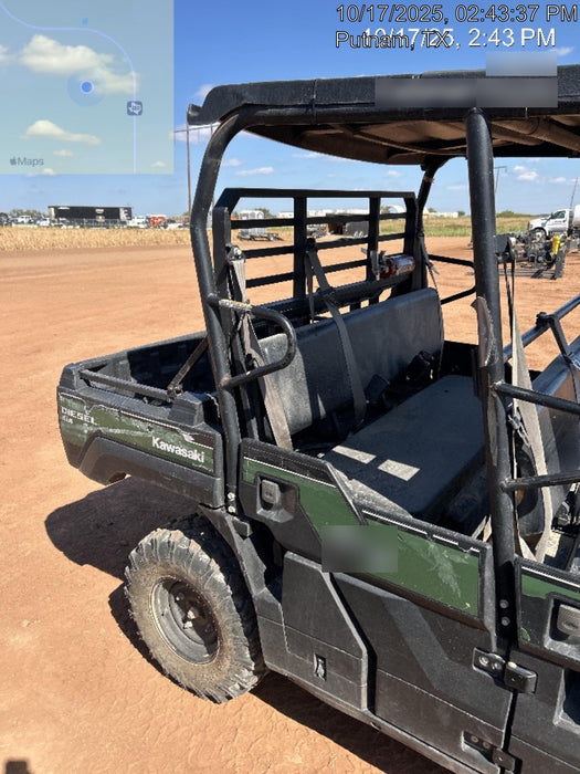 Kawasaki Mule PRO-DXT Movement Alarm, Beacon, Hard Top, ES Track Hardware