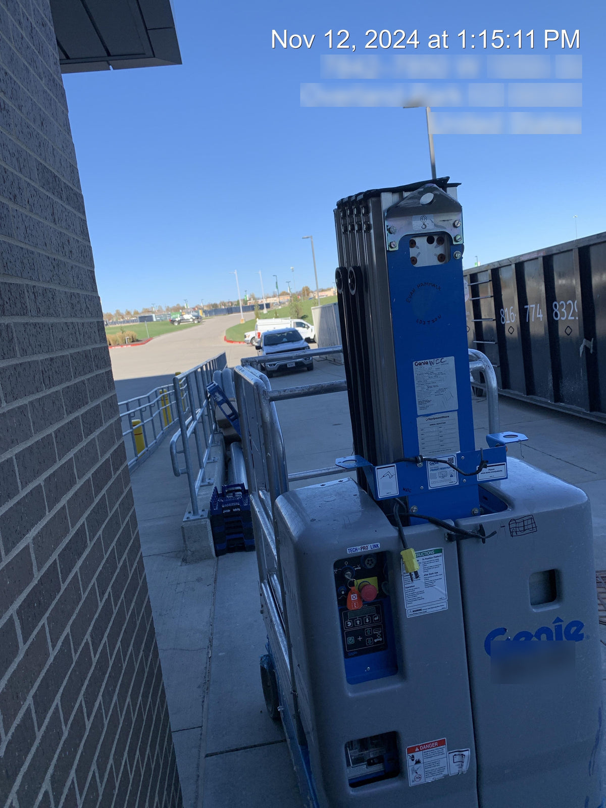 2018 GENIE GR-20