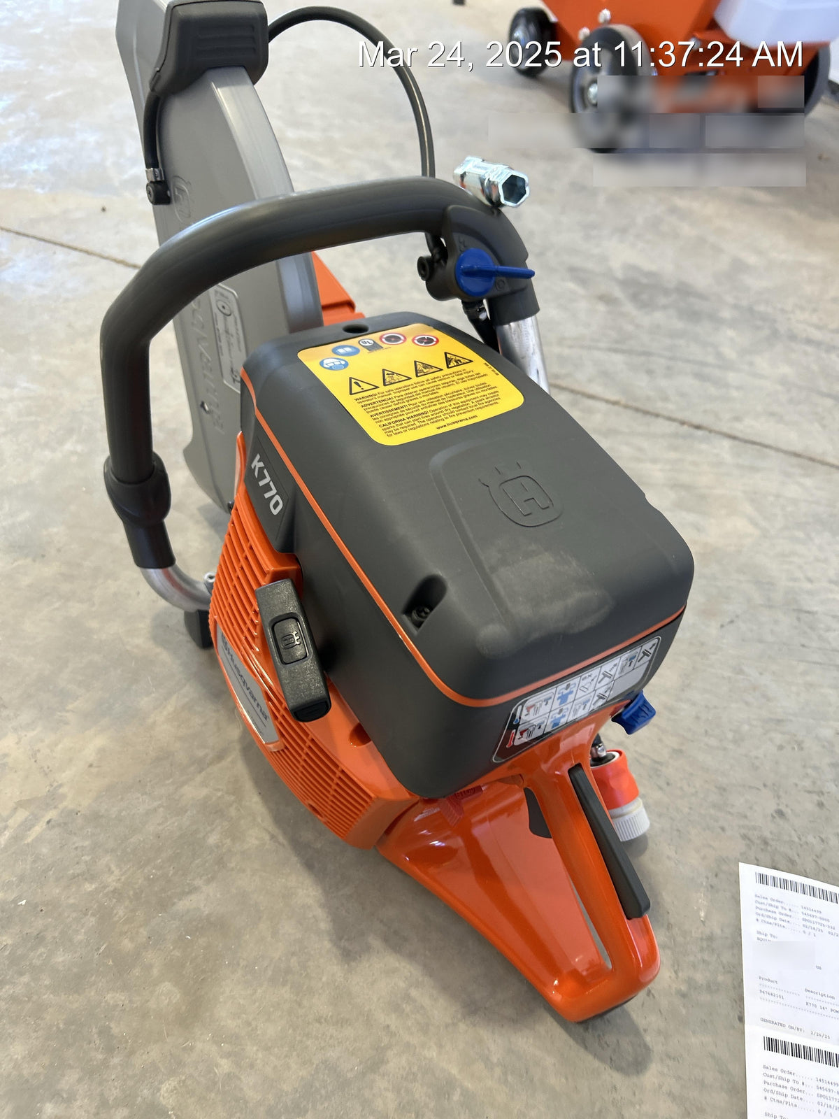 2025 HUSQVARNA K770