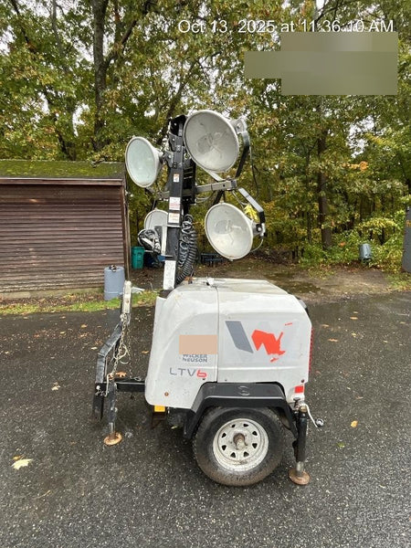 2019 Wacker Neuson LTV6L-MH Wacker Neuson LTV6L Mobile Light Tower w/Fuel Level Sensor Installed