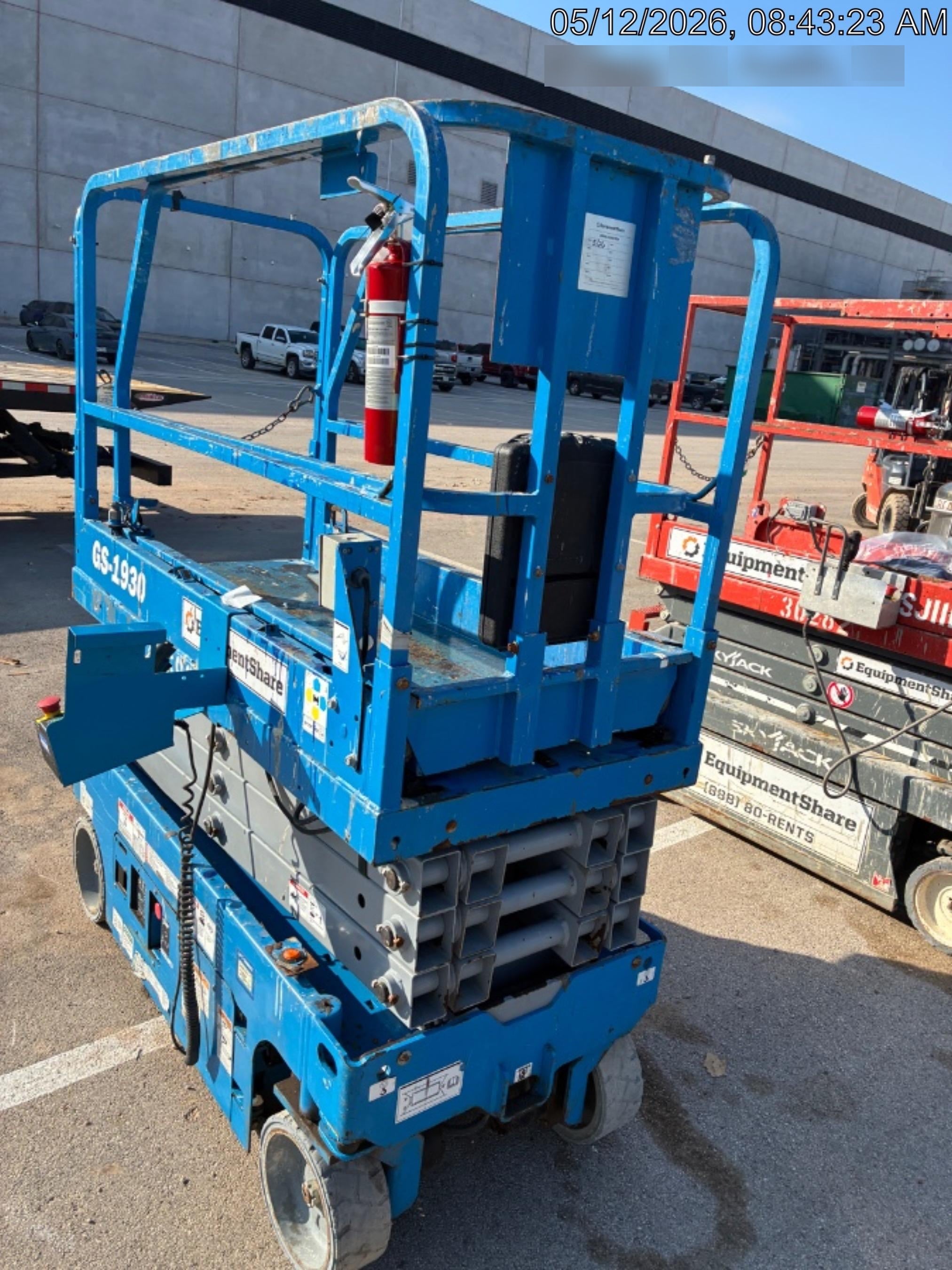 2019 Genie GS-1930 Fixed rails with chain Entry