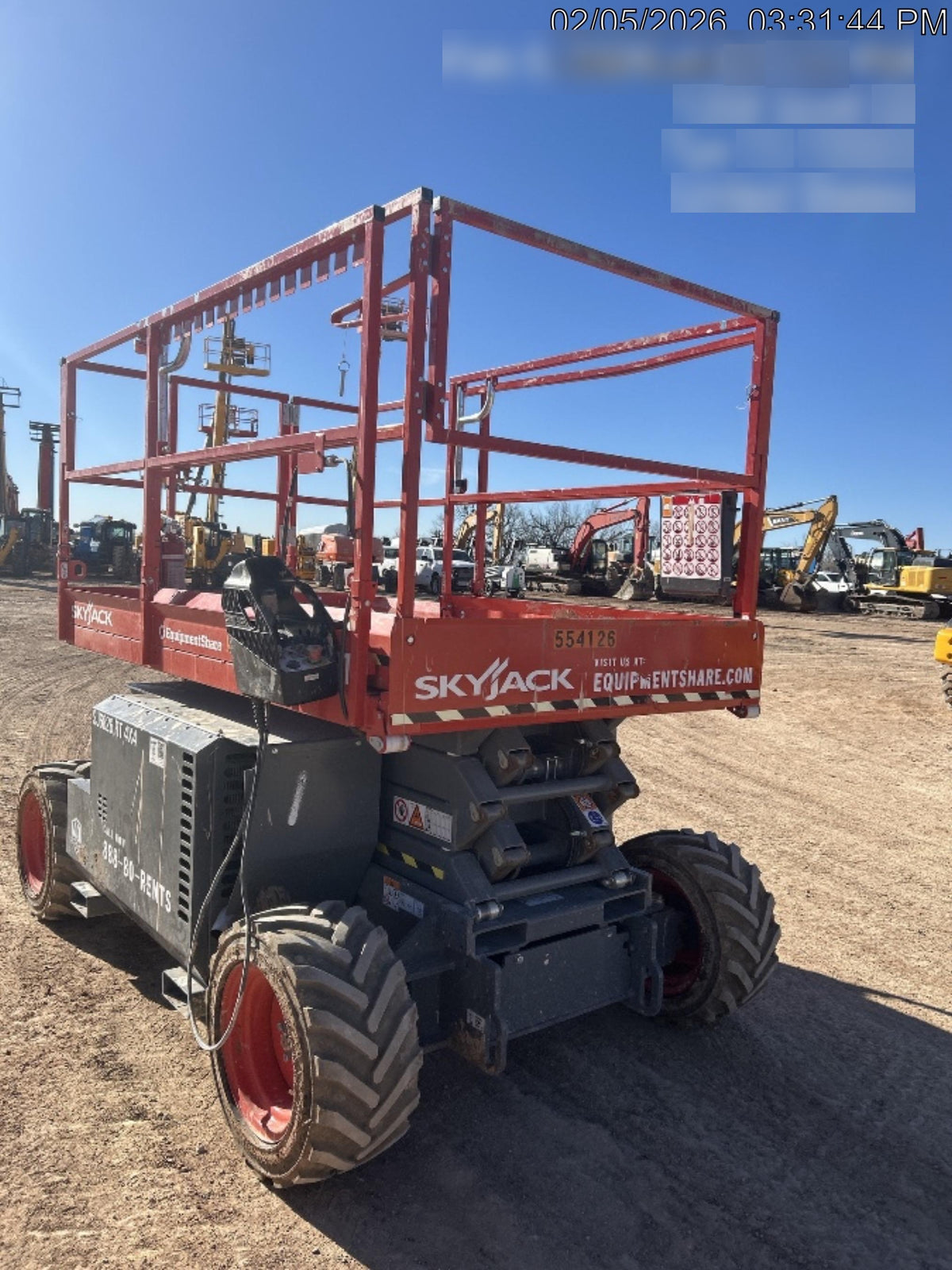 2025 SKYJACK SJ6826 RT