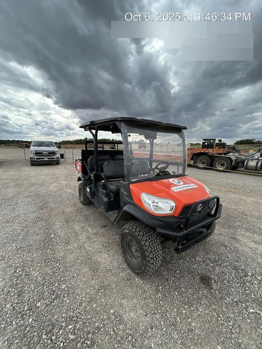 2022 Kubota RTV-X1140W-H Plastic Canopy, Windshield Acrylic Clear, LED Strobe Light, Wire Harness Kit, Back up Alarm