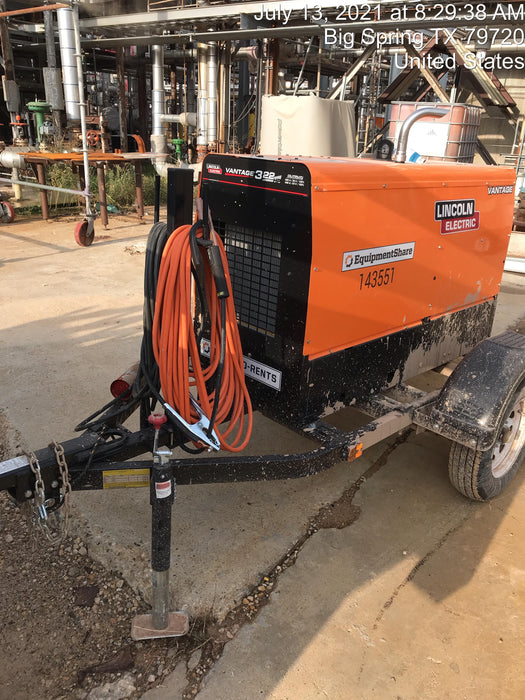 2021 Lincoln Electric Vantage 322 VANTAGE 322 READY-PAK 3
(EQUIPMENTSHARE)