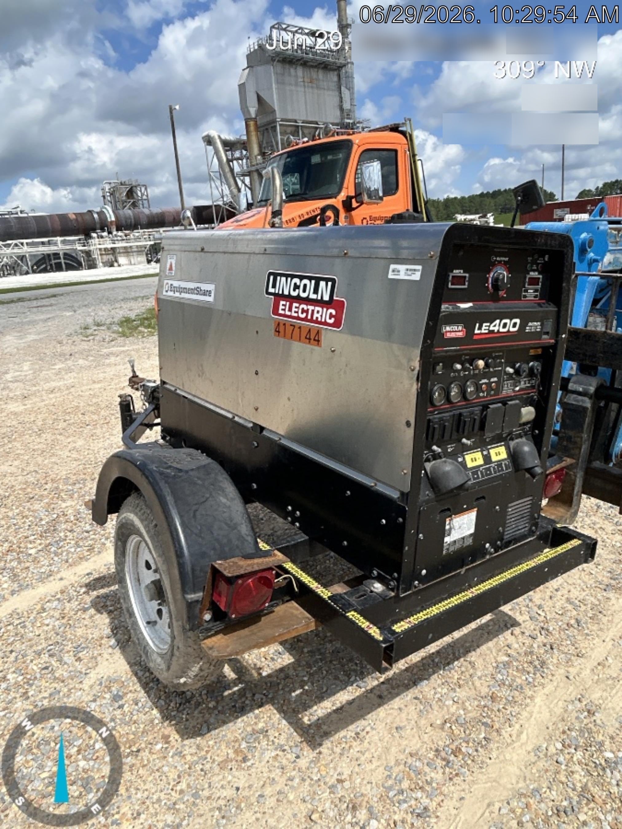 2024 Lincoln Electric LE400 Kubota V1505, Trlr, Cable Rack, Light Kit, ES Decals, T3