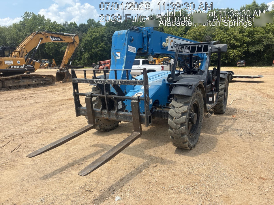 2019 Genie GTH-636 Canopy, Solid RT Tires, LED Work Lights, Beacon 60" QA Carriage, 48" Forks