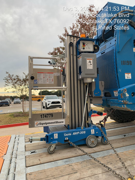 2021 GENIE AWP-30S DC