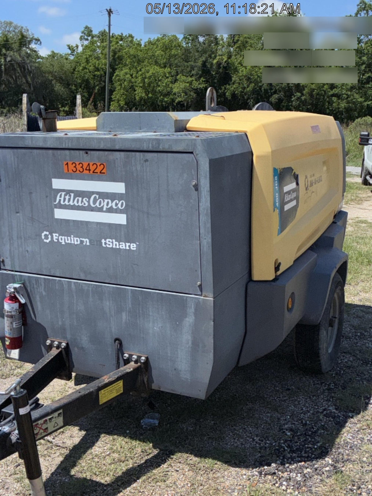 2020 ATLAS COPCO XATS 400 PFF