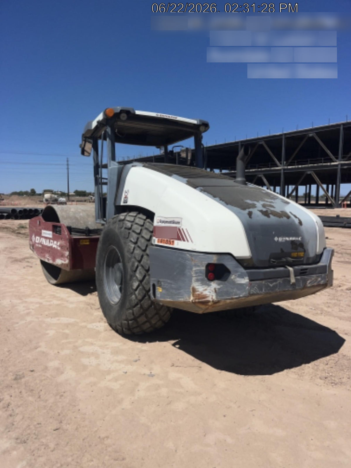 2021 DYNAPAC CA2500D