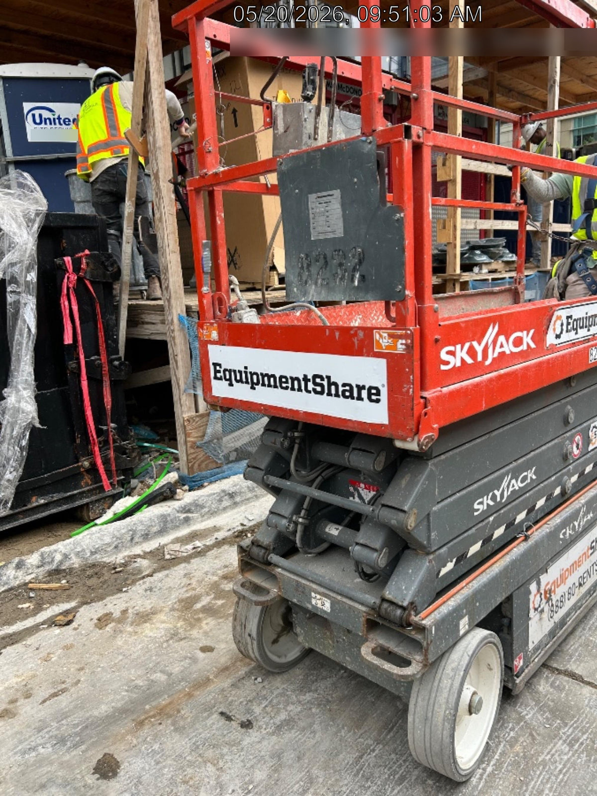 2018 Skyjack SJIII-3226 Skyjack SJIII3226 Scissor Lift w/Trojan Batteries