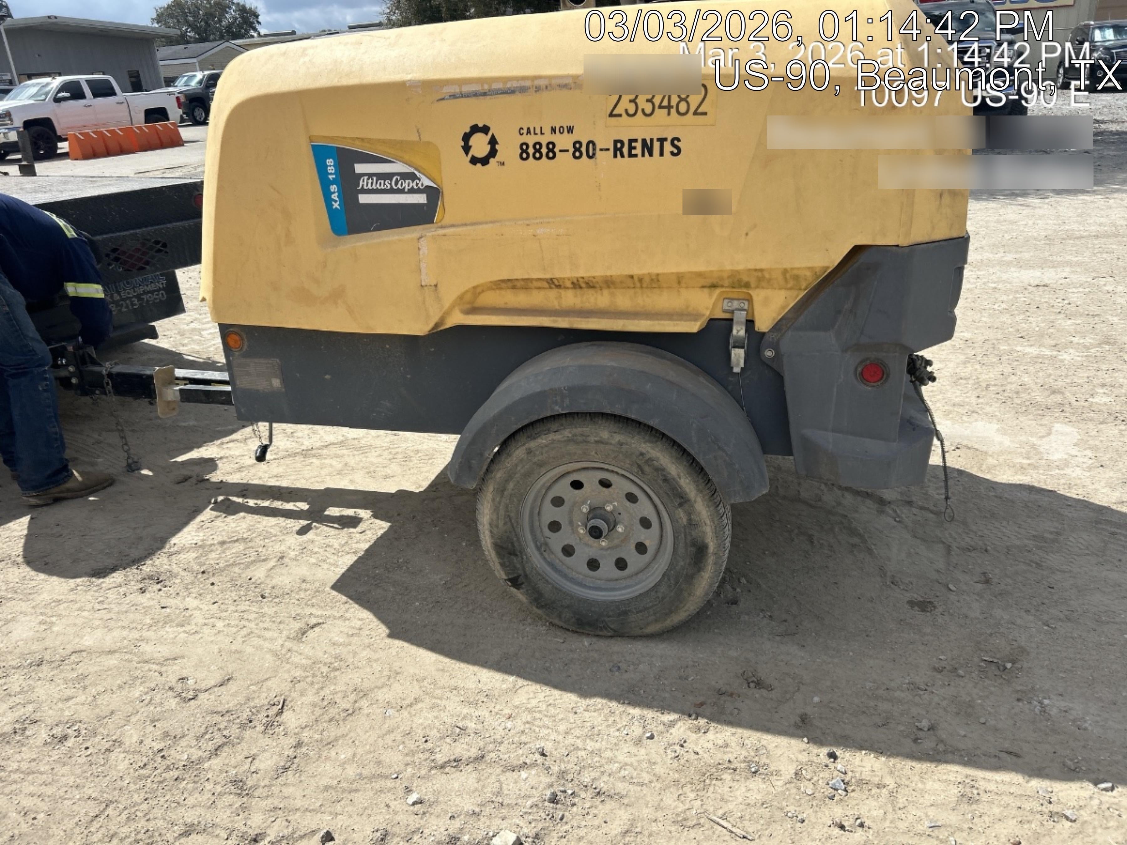 2022 ATLAS COPCO XAS188 CWK