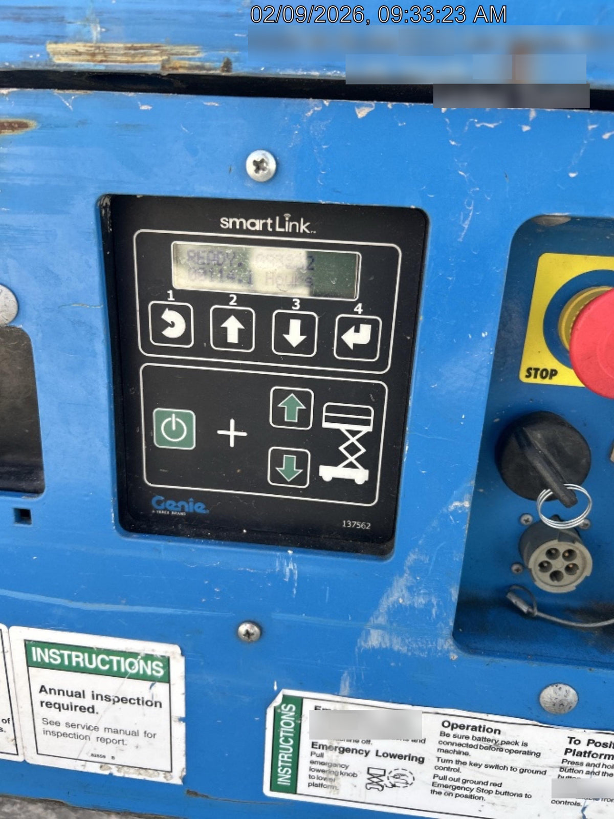 2019 GENIE GS-3232