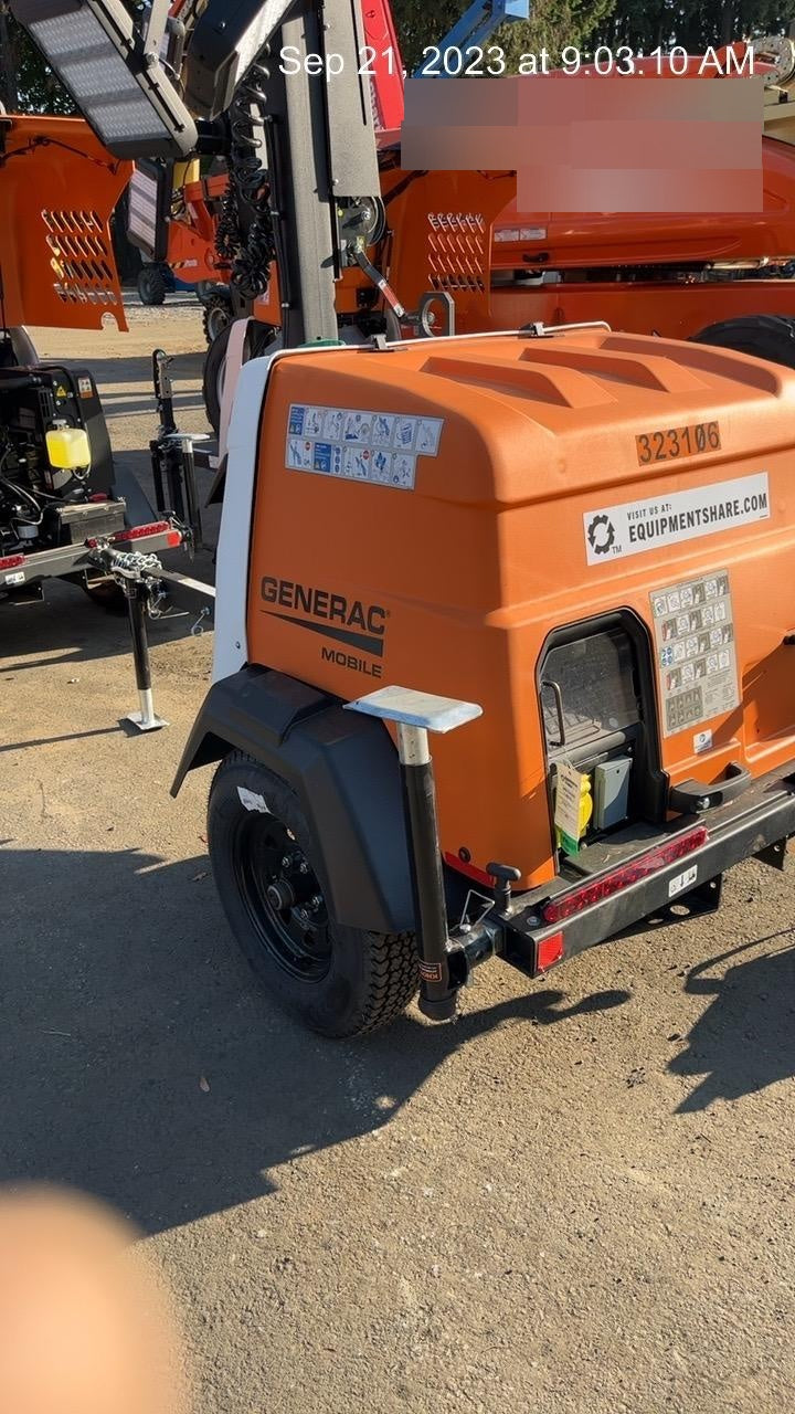 2023 Generac MLT2 Diesel, Flex Switch 120V Input, Powerzone Controller, (4) 320W LED Lights, 4kW Generator, 39.9 Gal Fuel Tank, 2" Ball, T3
