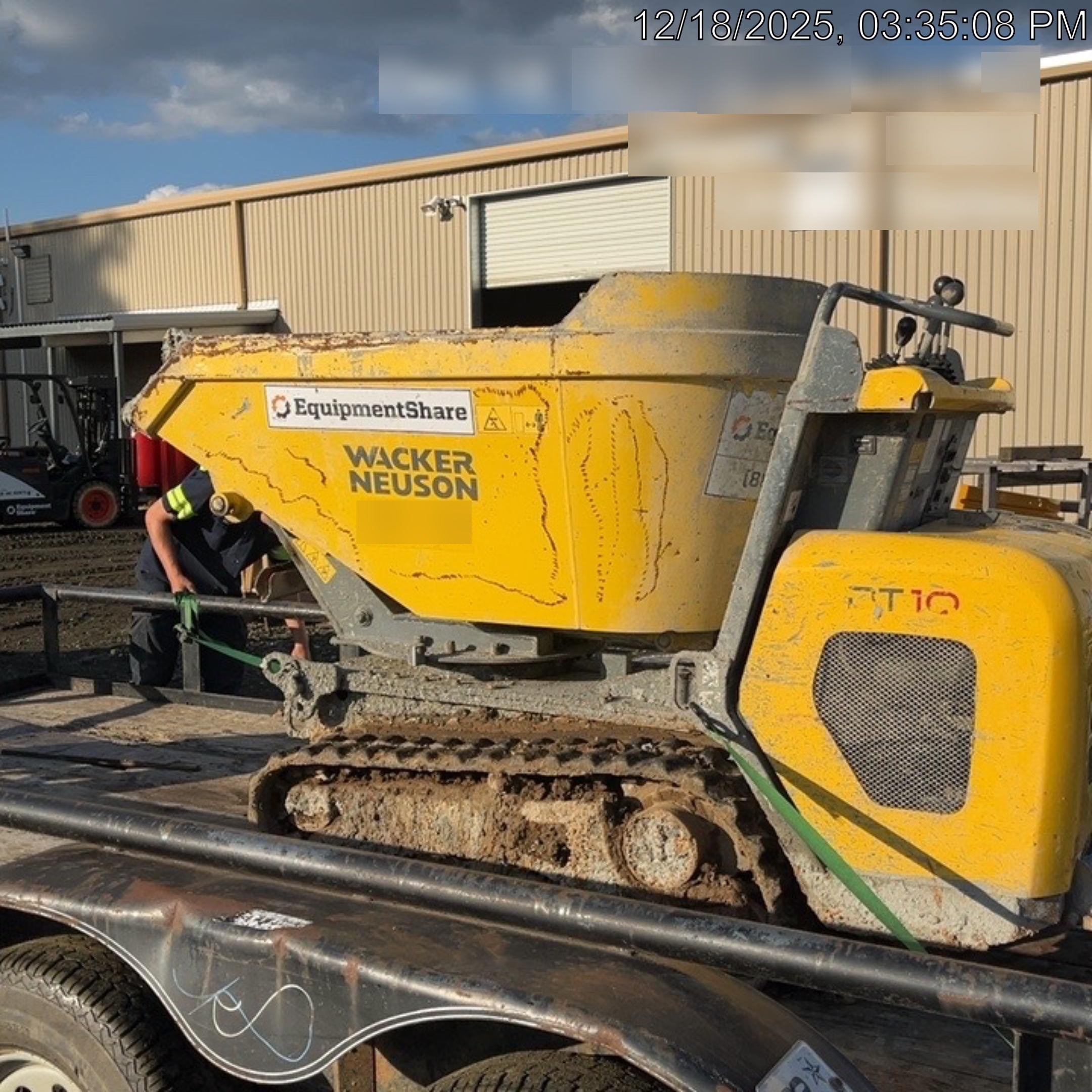 2019 WACKER NEUSON DT10