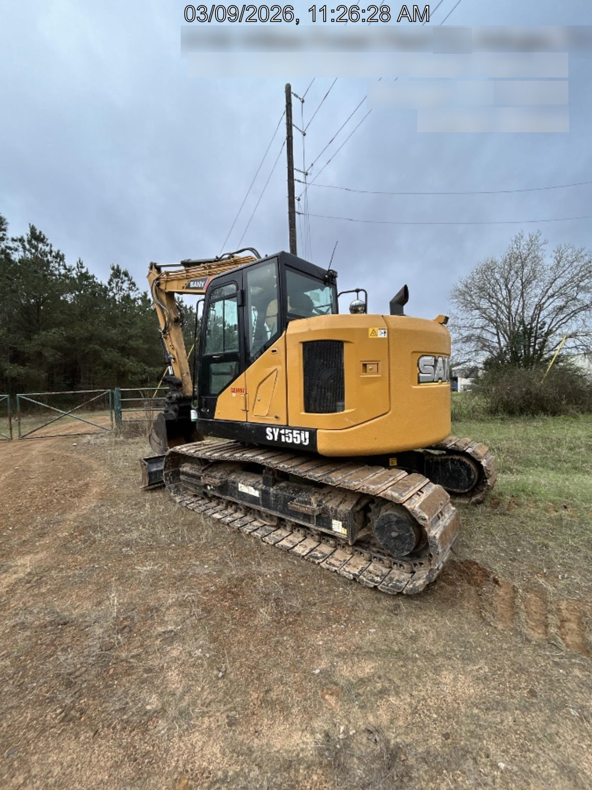 2023 SANY SY155 U