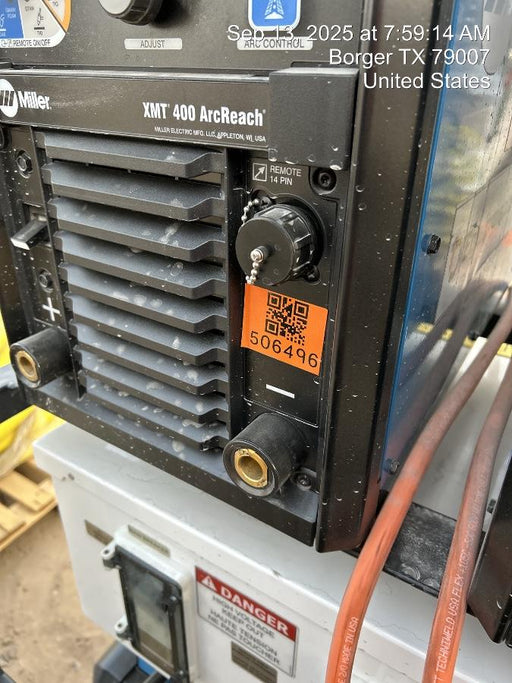 2025 MILLER ELECTRIC XMT 400