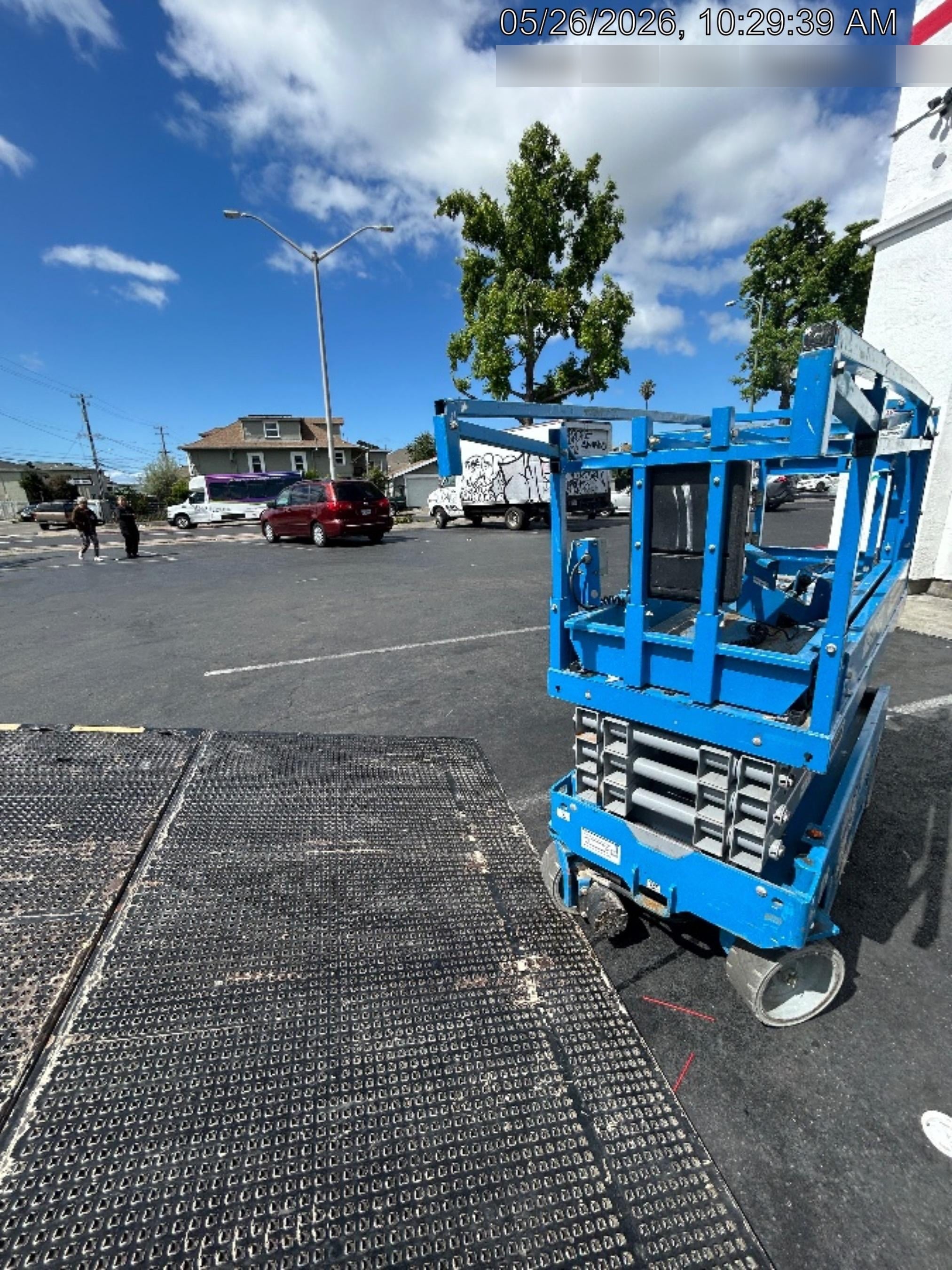 2020 Genie GS-1930 Solid Non Marking Tires, Beacon, Folding rails with half height swing gate, 800W Inverter