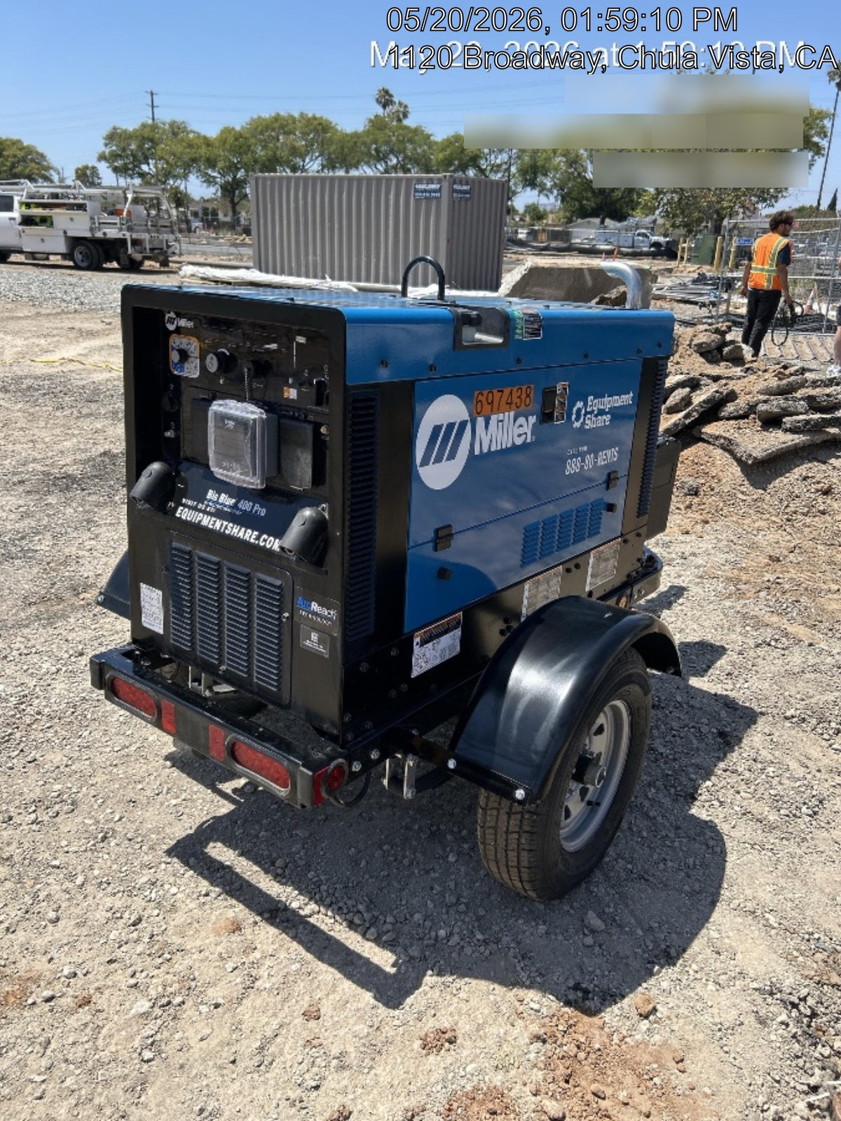 2026 MILLER ELECTRIC BIG BLUE 400