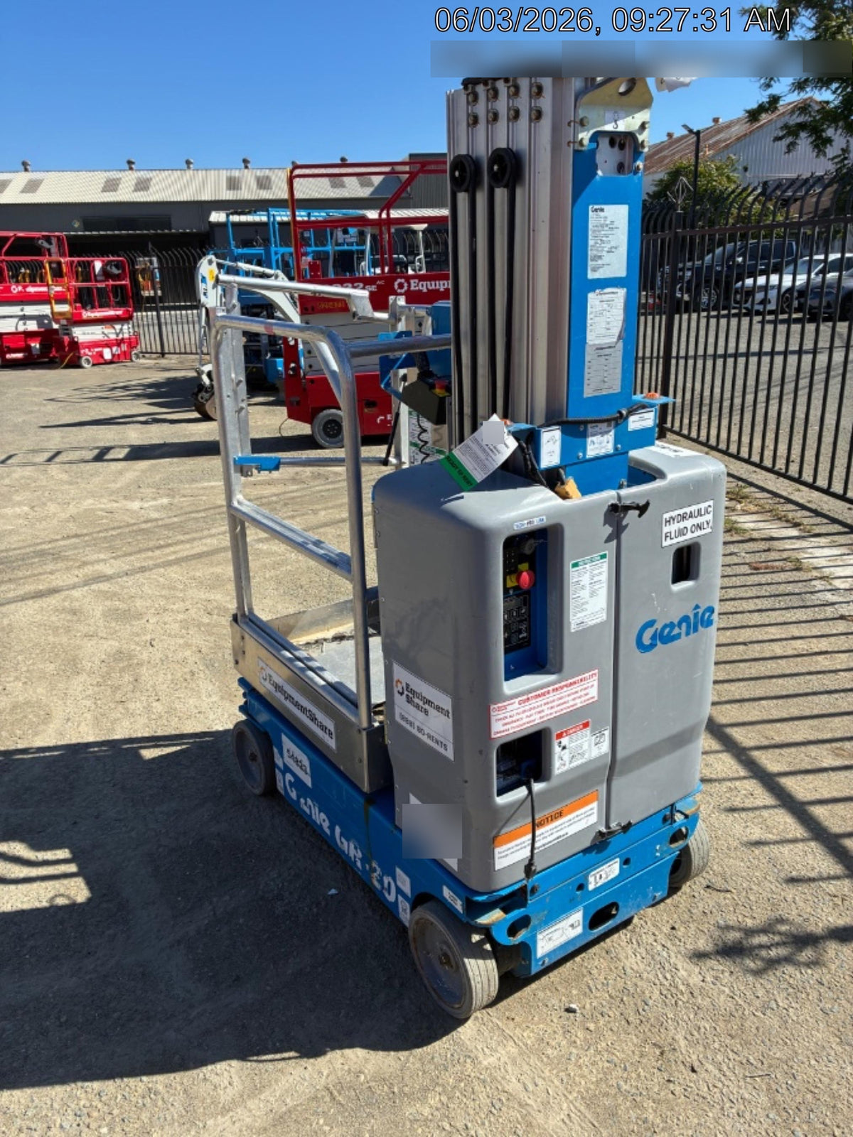 2019 GENIE GR-20