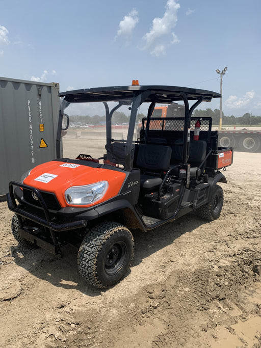 2021 Kubota RTV-X1140W-H Plastic Canopy, Windshield Acrylic Clear, LED Strobe Light, Wire Harness Kit, Back up Alarm