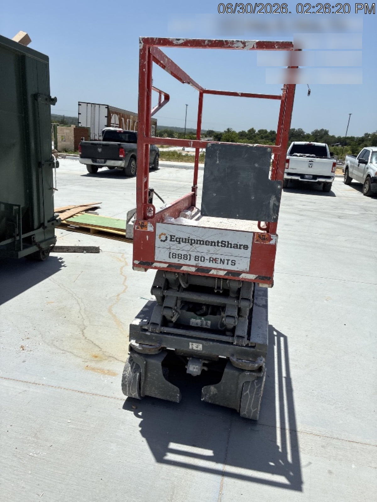 2019 Skyjack SJIII-3219 Standard Options, Trojan Batteries