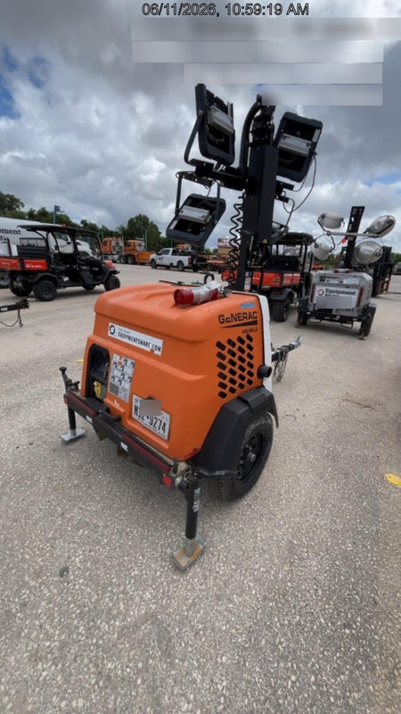 2023 Generac MLT2 Diesel, Flex Switch 120V Input, Powerzone Controller, (4) 320W LED Lights, 4kW Generator, 39.9 Gal Fuel Tank, 2" Ball, T3