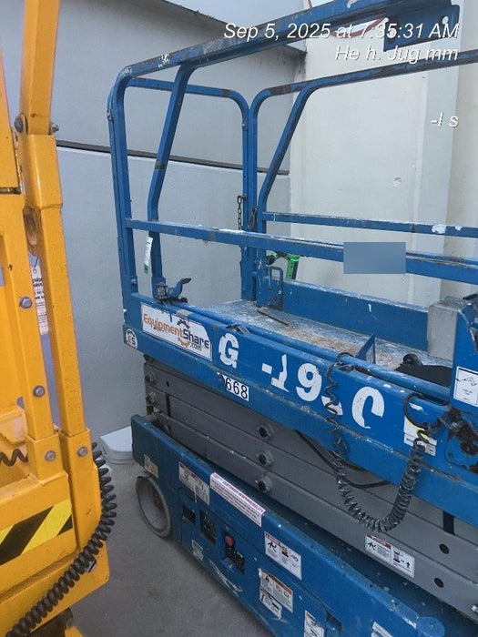 2017 Genie GS-1930 Genie GS-1930 Scissor Lift