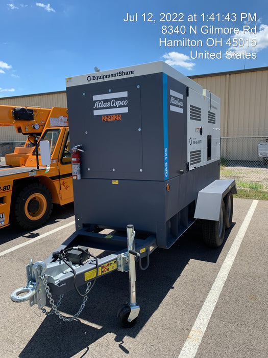 2022 ATLAS COPCO QAS 125