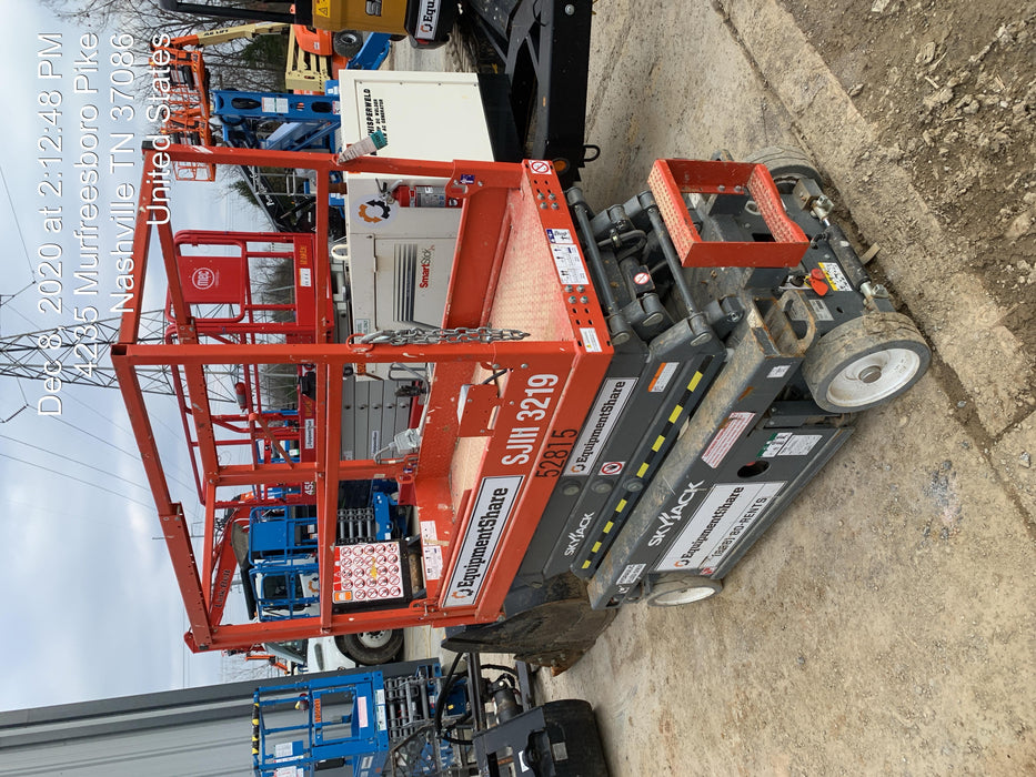 2019 Skyjack SJIII-3219 Standard Options, Trojan Batteries