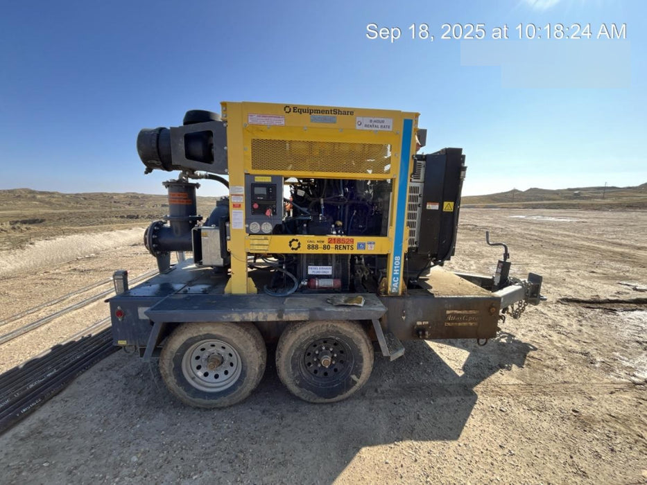 2022 ATLAS COPCO PAC H108 JD
