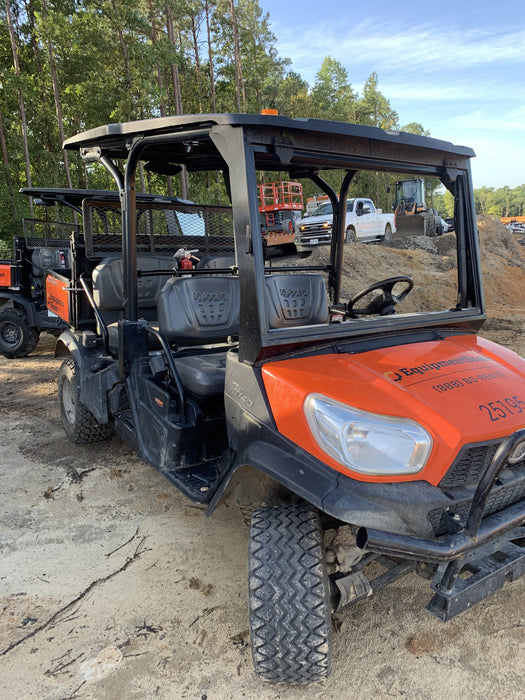 2019 Kubota RTV-X1140W-H 4wd Utility Cart, LED Strobe, Windshield Tempered Glass, Plastic Canopy, Wire Harness Kit, Backup Alarm