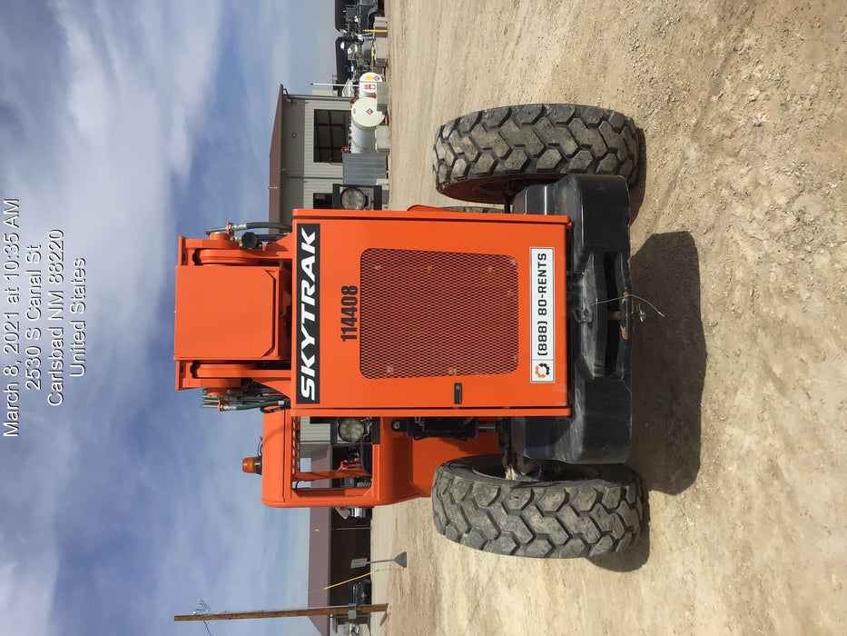 2020 Skytrak 12054 74Hp, Canopy, FF Tires, Work Lights, Beacon, Aux Hydraulics, Back up Alarm, Lifting Eye, ES Decals