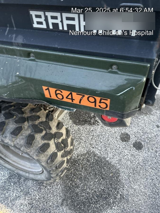 2021 Yanmar YU1000 Canopy, Steel Wheel, Poly WindShield, Beacon, Backup Alarm