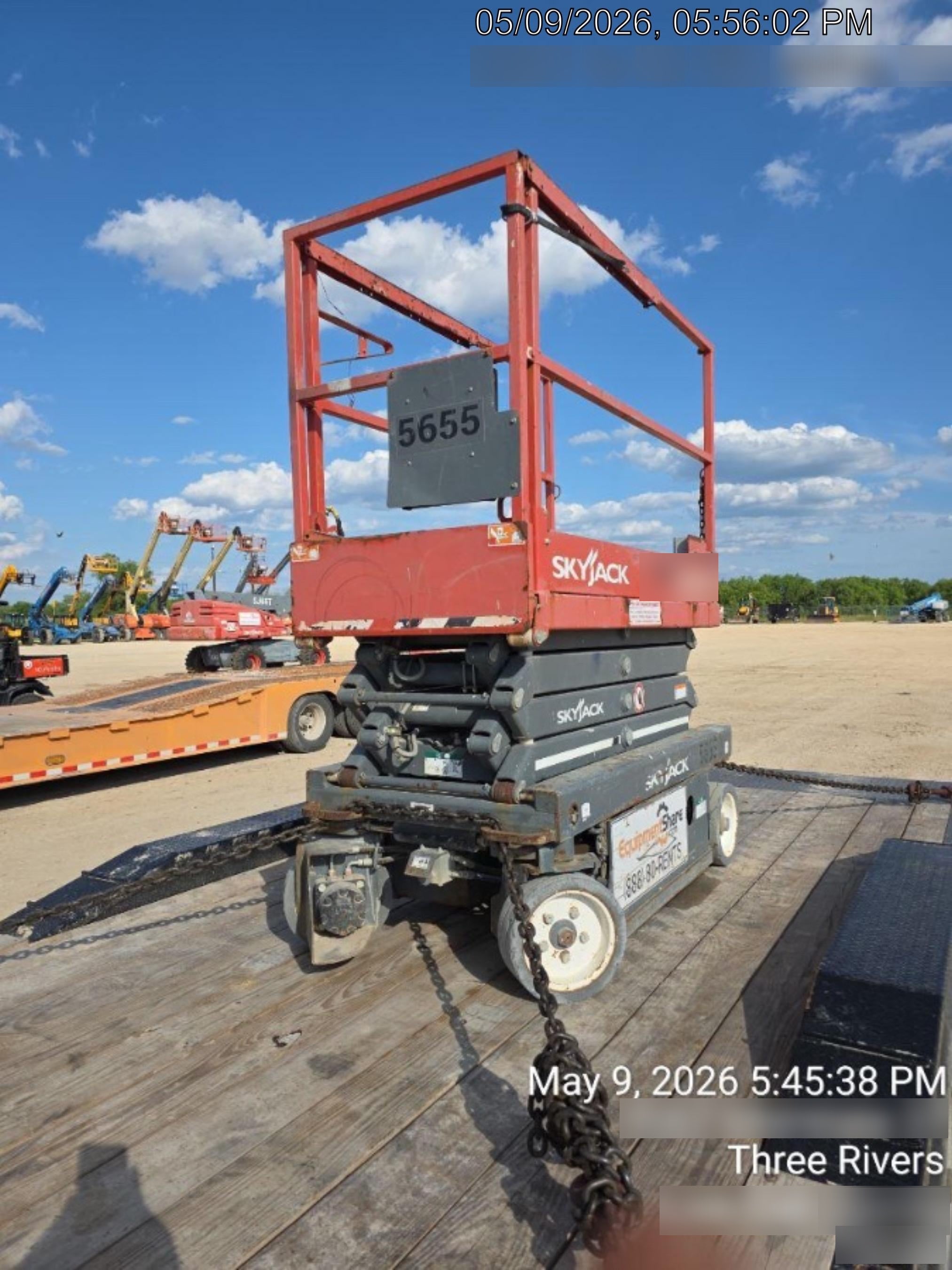 2017 Skyjack SJIII-3219 SJ3219, Trojan Battery Set, Extended Warranty 5yr/5k hr
