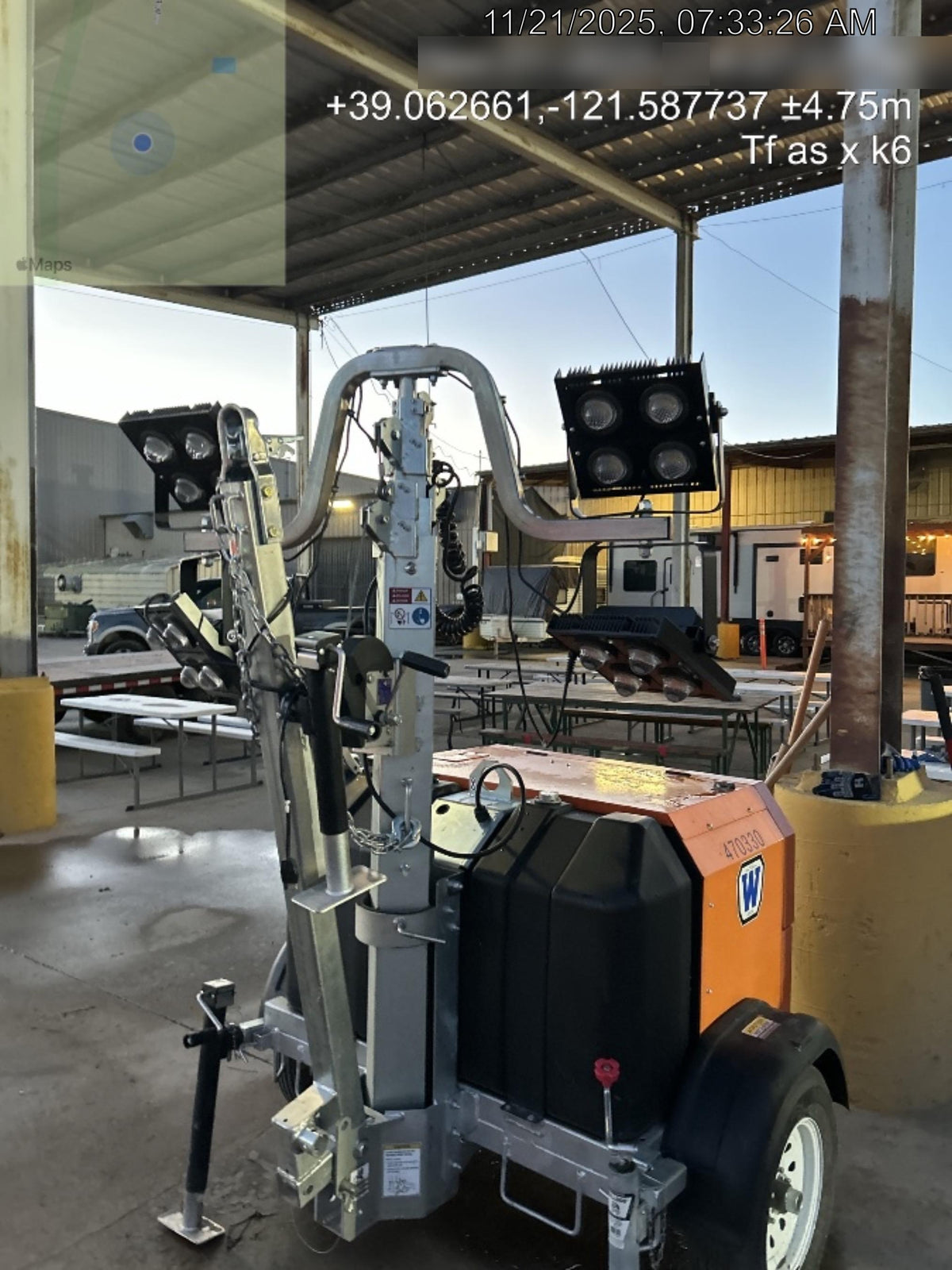 2024 Wanco WLTT-4MM4K Diesel, Deep Sea Controller, Shore Power Plug, Auto Start, (4) 350W LED Floodlights, 4kW Generator, 60 Gal Fuel Tank, 2" Ball, T3