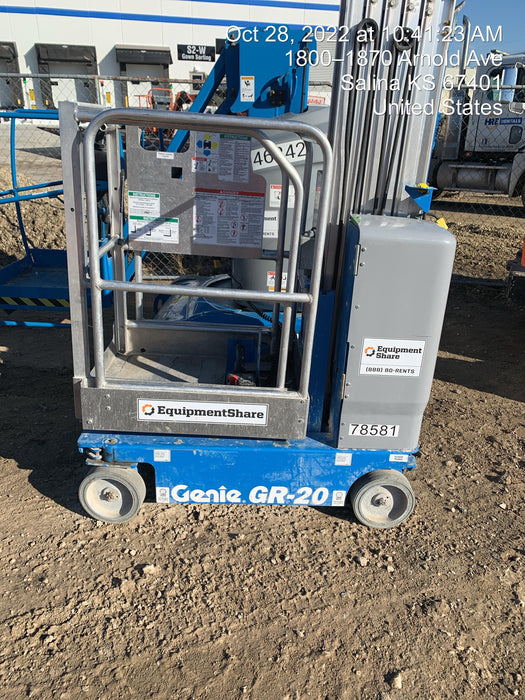 2020 GENIE GR-20