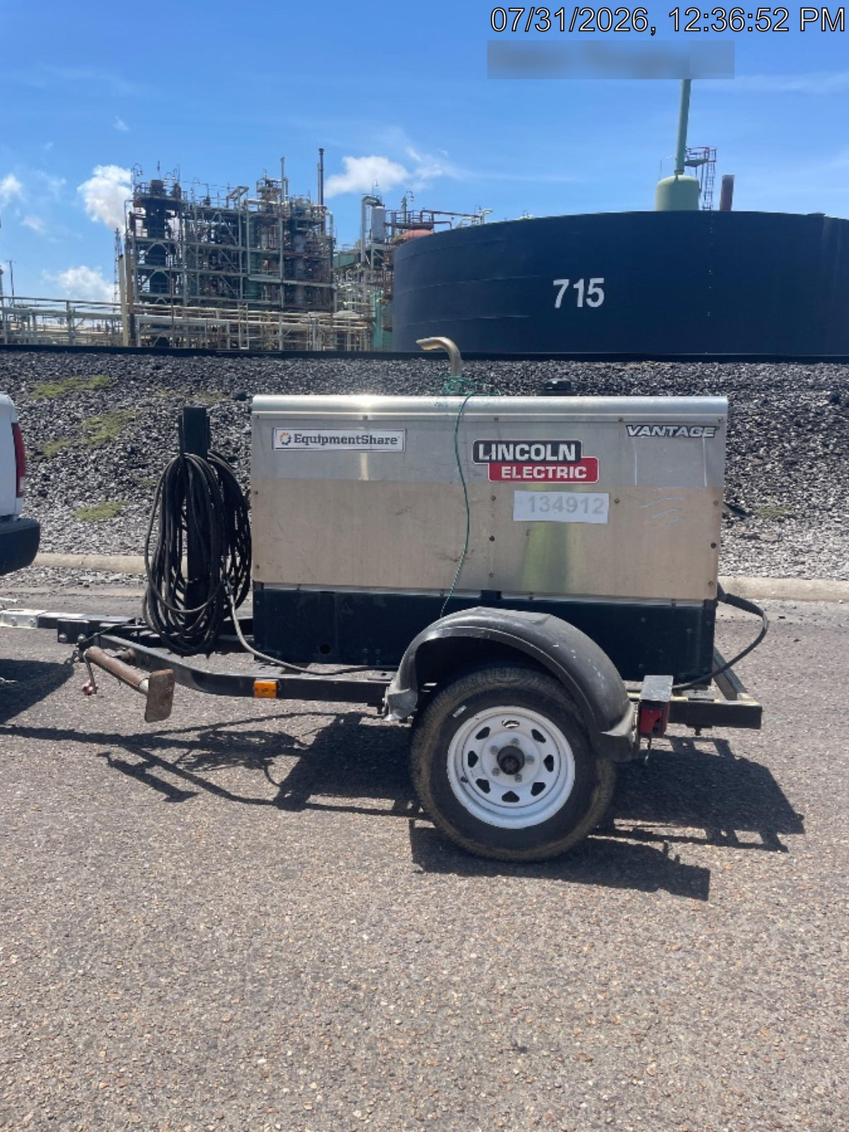2021 Lincoln Electric Vantage 322 Ready Pak 3