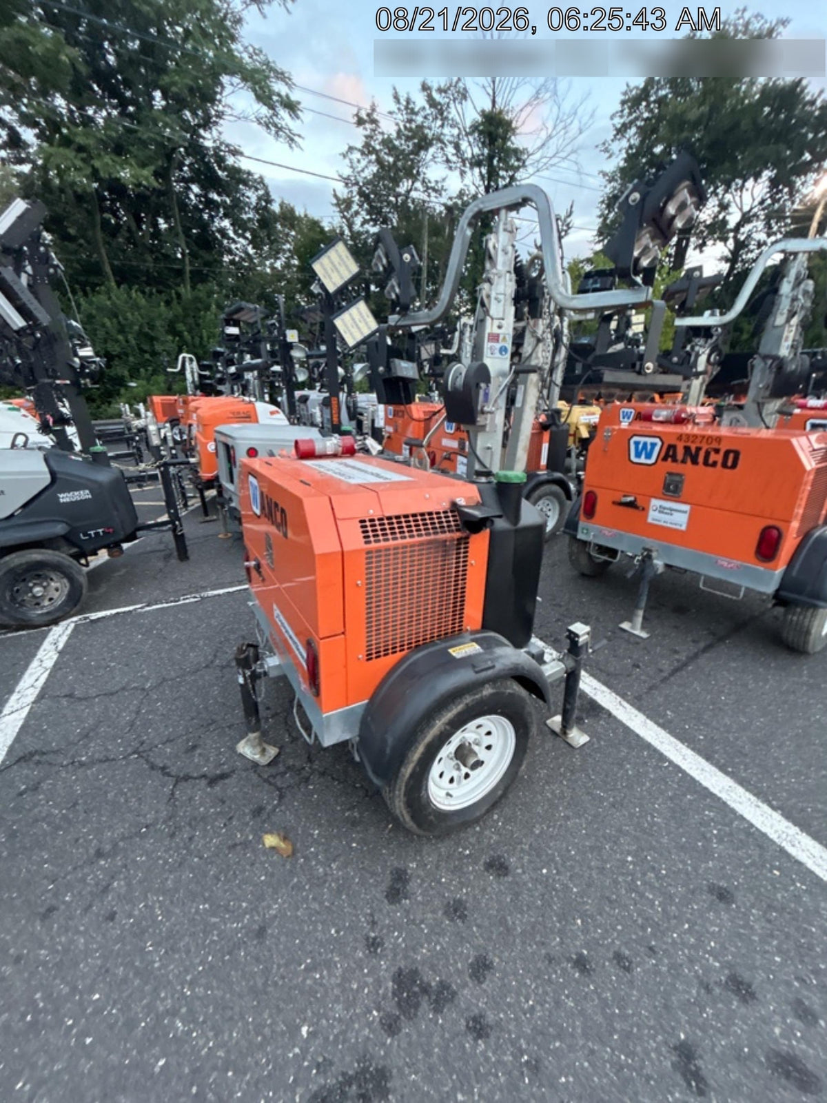 2024 Wanco WLTT-4MM4K Diesel, Deep Sea Controller, Shore Power Plug, Auto Start, (4) 350W LED Floodlights, 4kW Generator, 60 Gal Fuel Tank, 2" Ball, T3