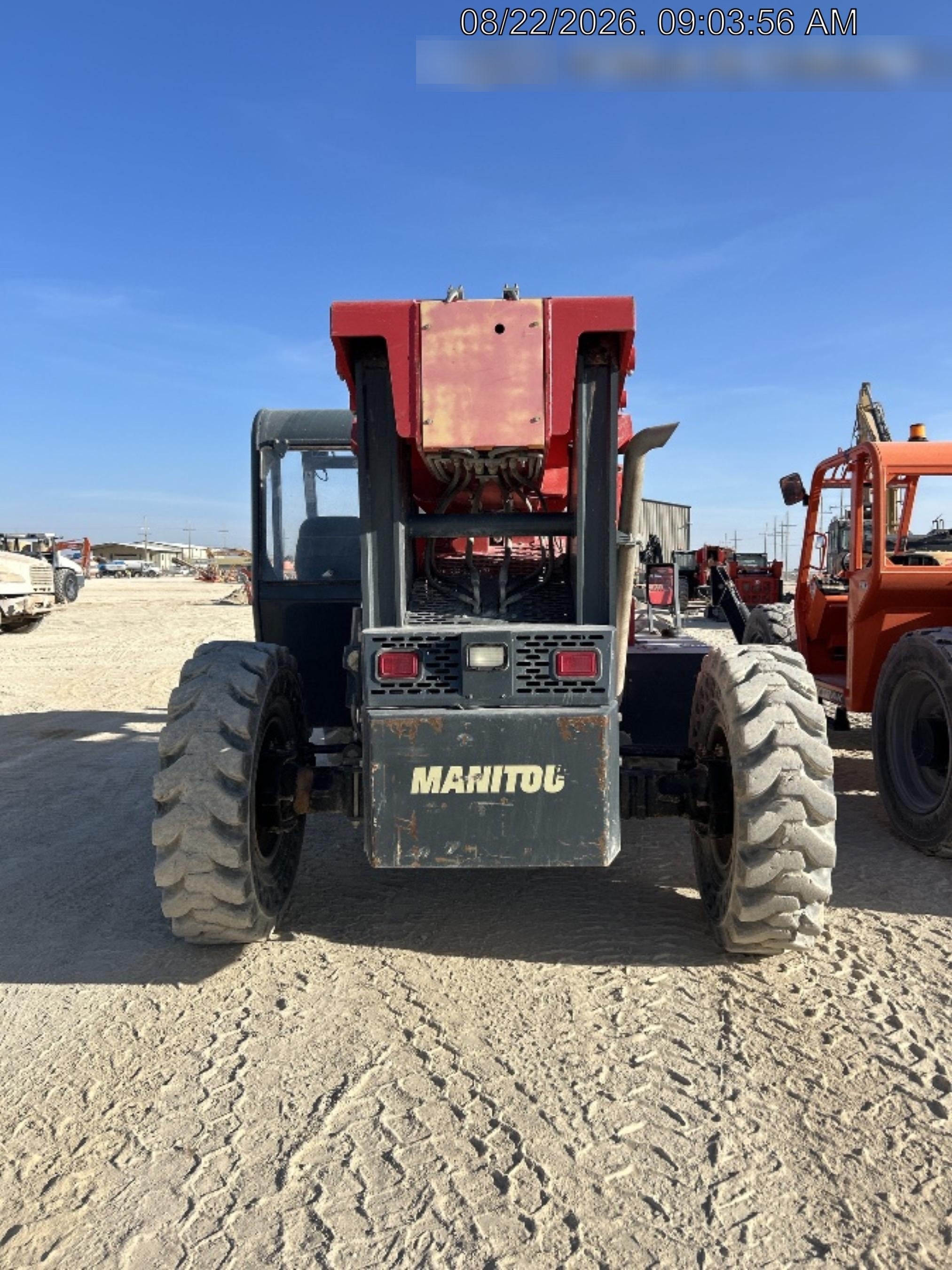 2019 Manitou MTA10055 MTA10055 - 120 HP T4, Canopy, Worklights/Strobe, Beacon, 66" Carriage, 60" Forks, Solid Tires, Lift Hook, Aux Hydraulics