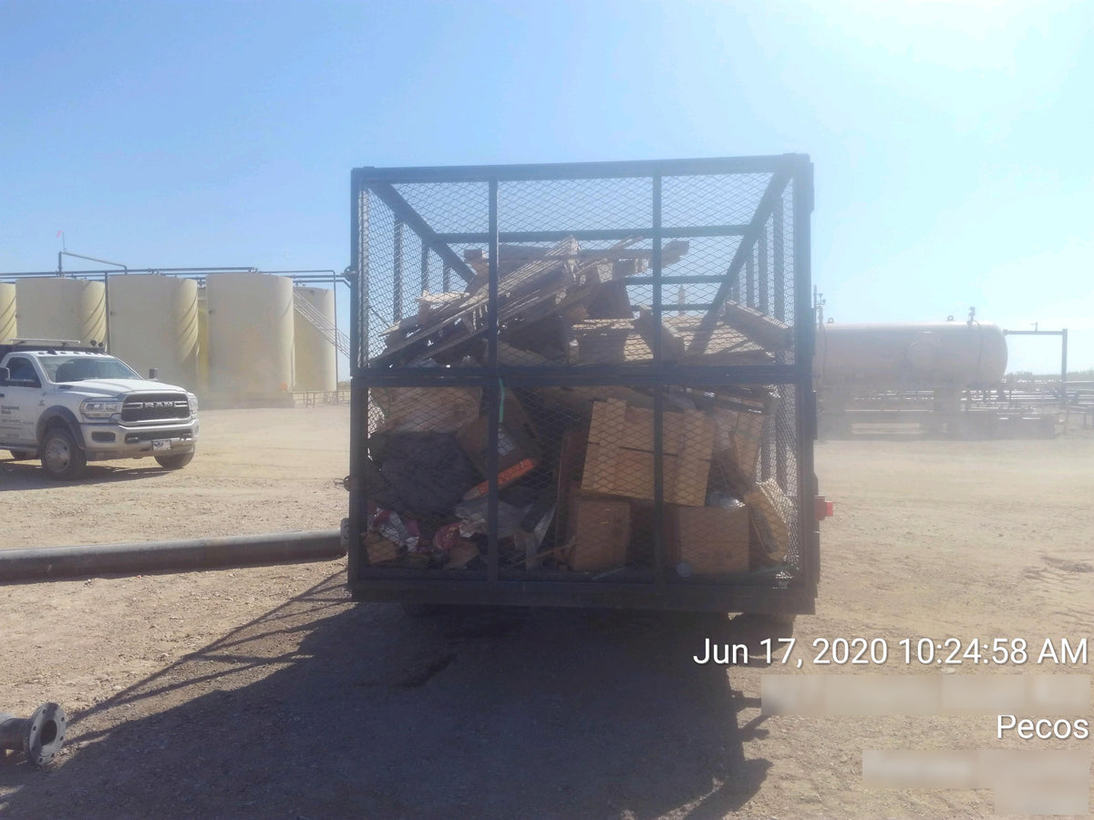 2019 CENTEX Trash Trailer