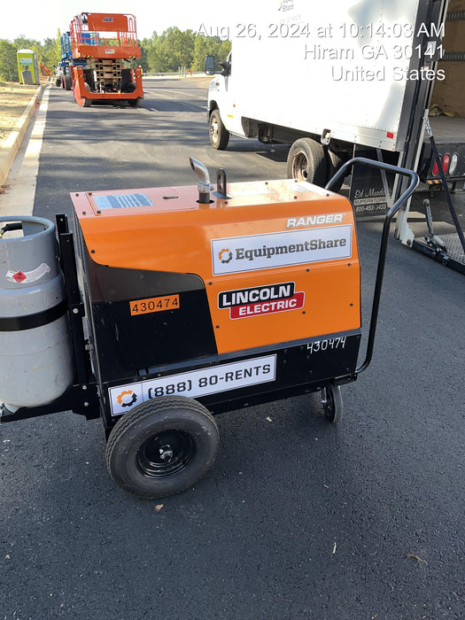 2024 Lincoln Electric Ranger 305 LPG Ranger 305 LPG (KOHLER) ONEPAK K5448-1 ES Orange