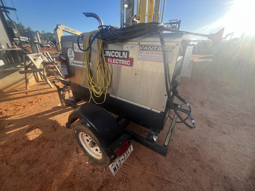 2020 Lincoln Electric Vantage 322 Welder Ready-Pak 3, w/ GPS & Decals (includes trailer, cable rack, fender light kit)