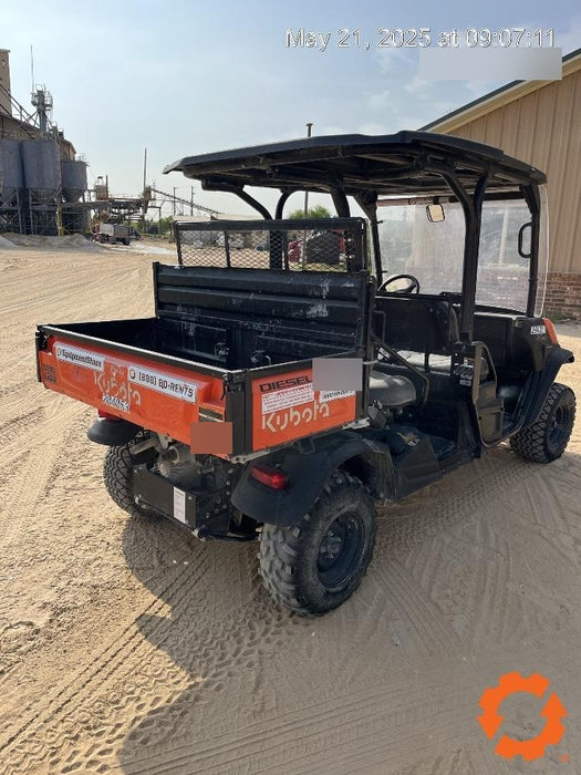 2022 Kubota RTV-X1140W-H Plastic Canopy, Windshield Acrylic Clear, LED Strobe Light, Wire Harness Kit, Back up Alarm