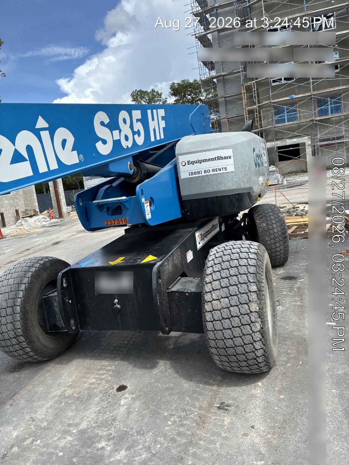2022 GENIE S-85 HF