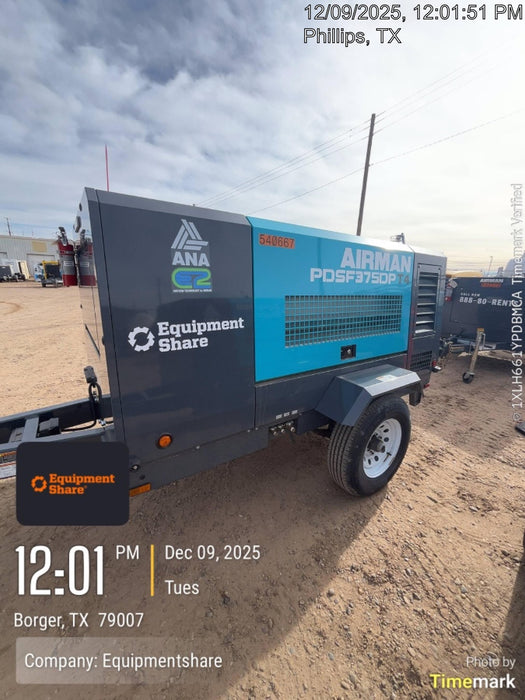 2025 AIRMAN PDSF375DP-6E1