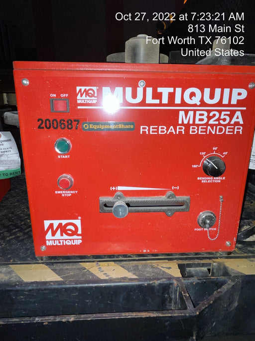 2022 MULTIQUIP MB25A