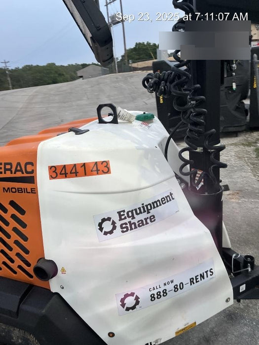 2023 Generac MLT2 Diesel, Flex Switch 120V Input, Powerzone Controller, (4) 320W LED Lights, 4kW Generator, 39.9 Gal Fuel Tank, 2" Ball, T3